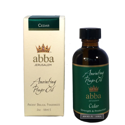 Aceite de unción de cedros del Líbano de 2 oz