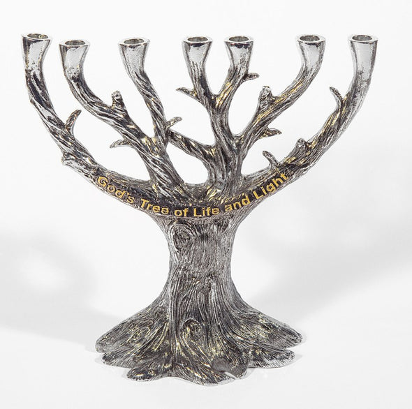 Menorah - God's Tree Of Life And Light (7 Branched)