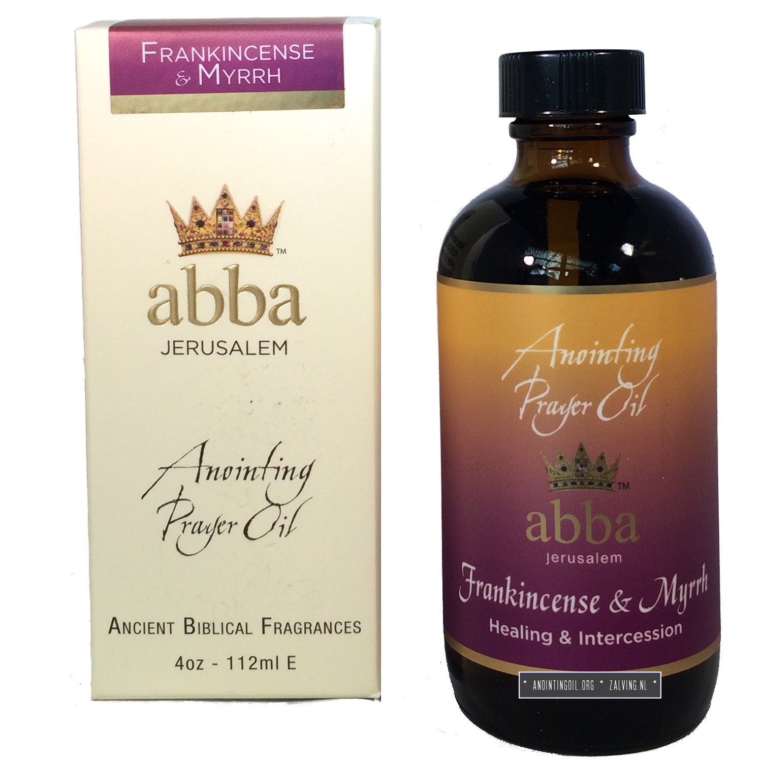 Anointing Oil - Frankincense and Myrrh (1/4 oz.)