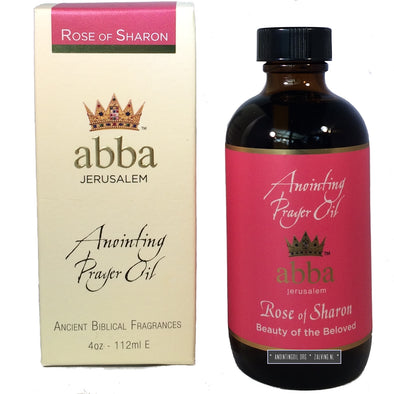 4 oz Rose of Sharon Anointing Oil