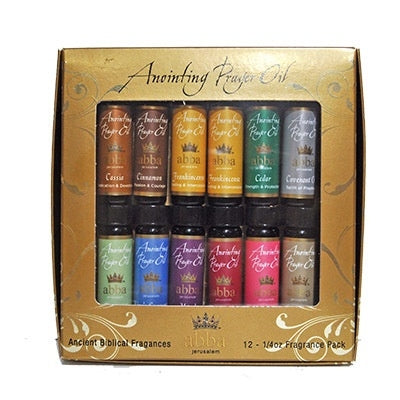 Anointing Oil-Variety Pack-1/4oz (Pk/12)